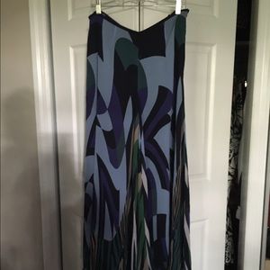 Feraud crepe wide leg palazzo pant, us size 12