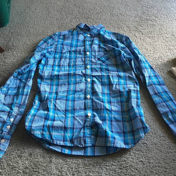 Blue flannel