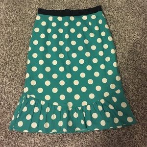 Polka Dot Anthro Skirt