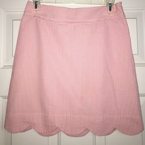 Seer sucker Vineyard Vines skirt(REDUCED SHIPPING)