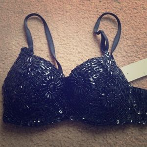 NWT Beaded Bra! Perfect for a wild night of fun!