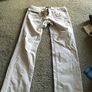 Light khaki corduroy pants!