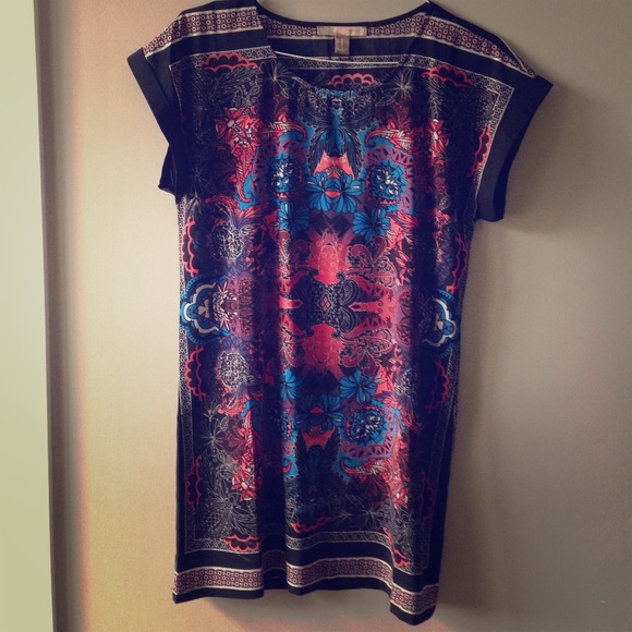 Forever 21 Colorful Shift Dress - Picture 1 of 3