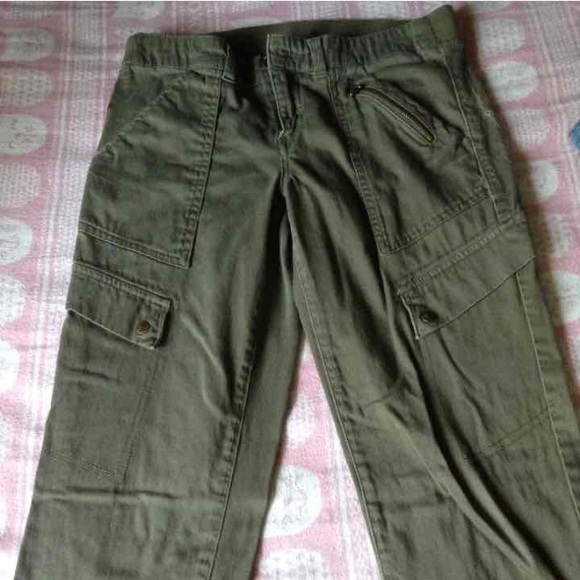 Army green pants