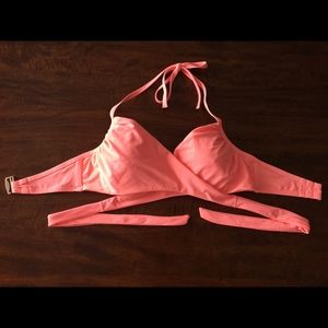 Victoria Secret The Wrap Halter swim top bikini.