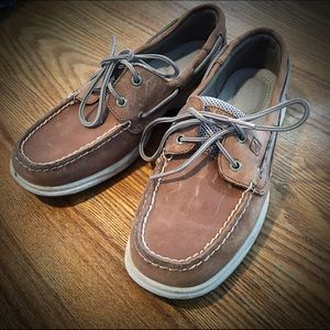 Sperry Leather Intrepid Boat Shoe 7
