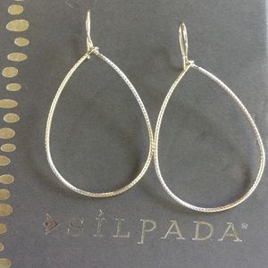 Silpada Slimline Oval Earrings