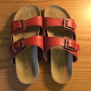 American Eagle Birkenstock-like sandals