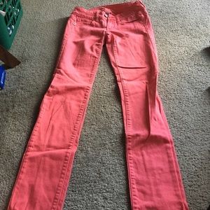 Pink jeans!