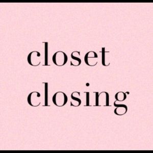 Deleting all clothing at the end of the week!