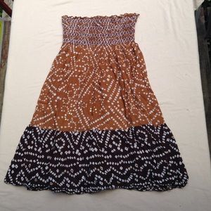 'You Bring the Strapless Summer' dress/skirt