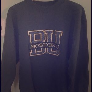 Retro 90s Boston University pullover