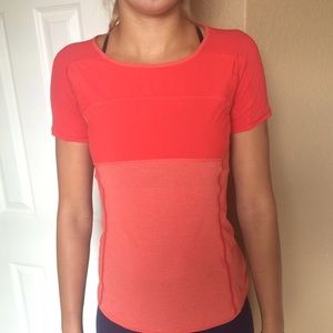 Lululemon running shirt