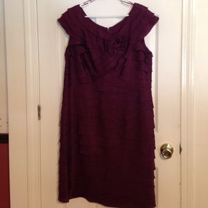 Gorgeous dark rose dress