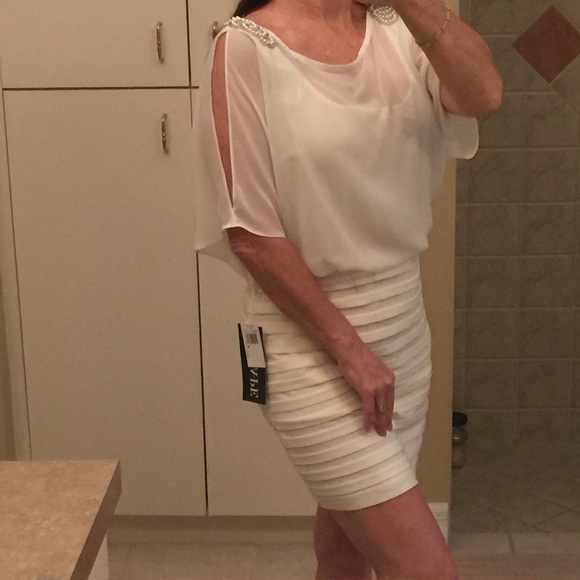 🌟NWOT🌟cream dress from Dillard's