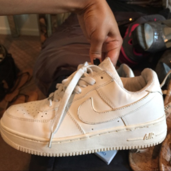 Nike Air Force once. Size 5y or Womens 6.5
