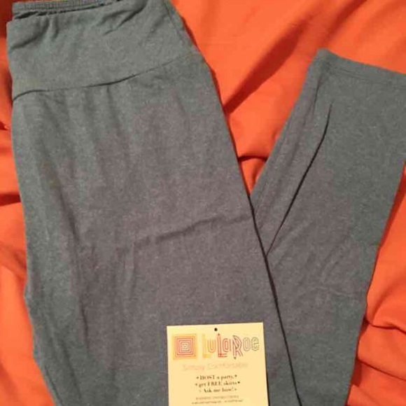 Lularoe heather gray OS leggings