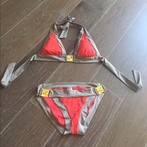 Trina Turk Mayan Contrast Trim Swimwear