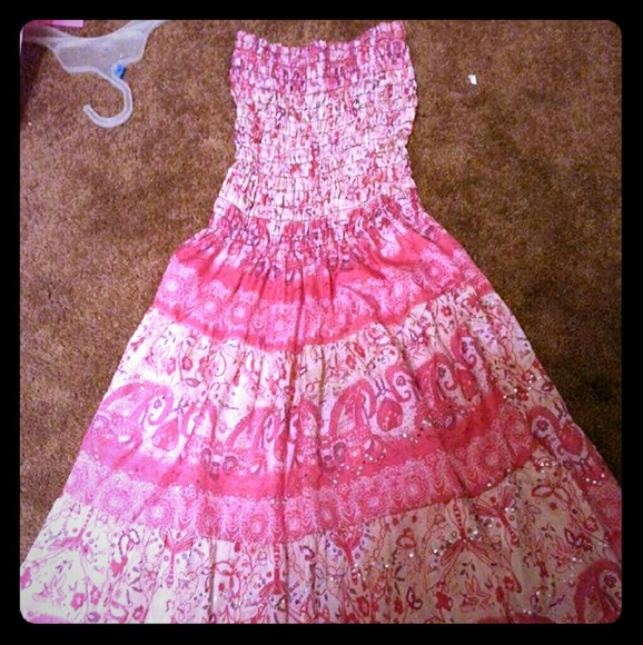 Pink sundress