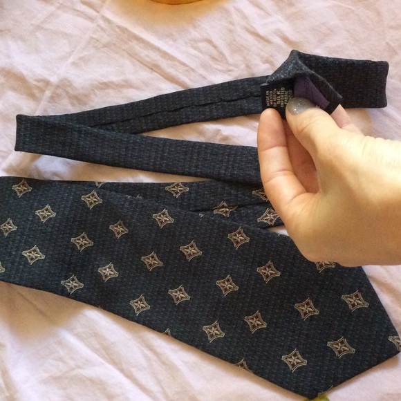 Nautica Other - Nautical Nautica Diamond Flower Black Maroon Tie Nautica Other - Nautical Nautica Diamond Flower Black Maroon Tie