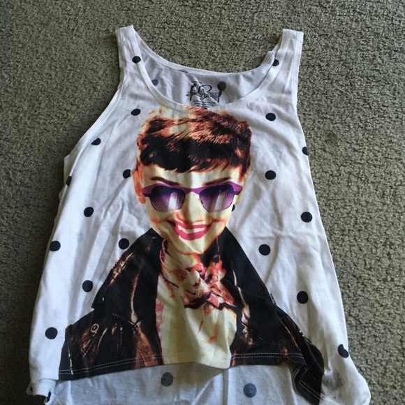 Audrey Hepburn tank!