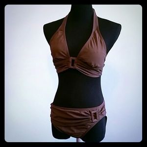 Cute Brown Bikini! Great condition!