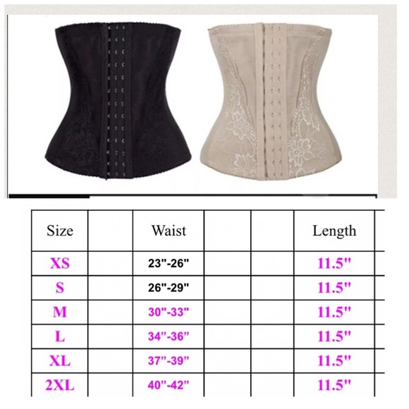 🔴1 LEFT🔴 CLEARANCE WAIST TRAINER W/STEEL BONE - Picture 2 of 4