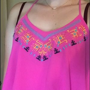 Pink dress