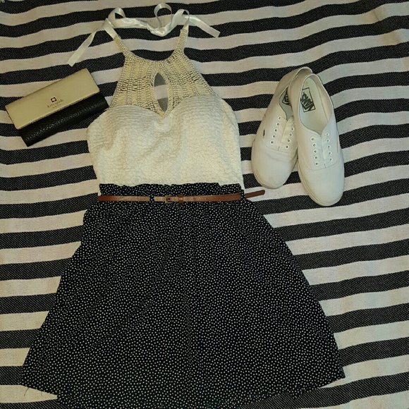 NWOT F21 Polka Dot Skirt