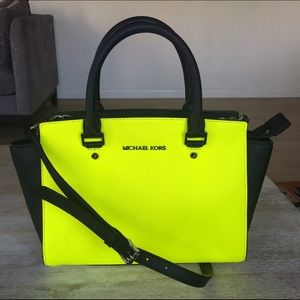 Michael Kors Neon Selma Bag