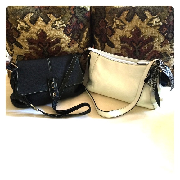 👜Bundle of 2👜 Leather Handbags