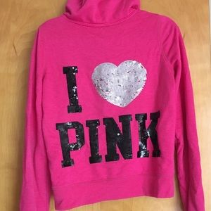 Pink Jacket with sequin detail