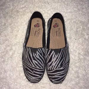 Sparkly zebra BOBS