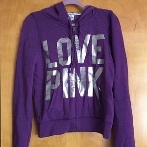 Purple jacket with sequin back design