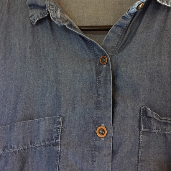 jean button down - Picture 2 of 2