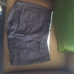 Jcrew brown chino shorts