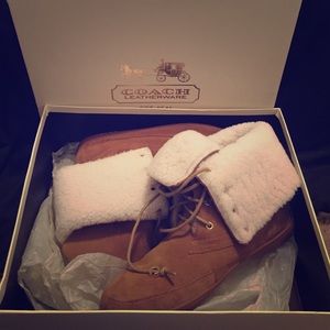 Coach winter moccasins!