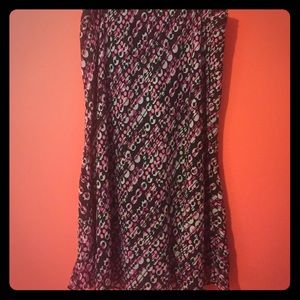 Lane Bryant A-Line Maxi Skirt