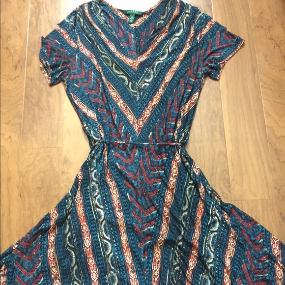 Plus Size Ralph Lauren Boho Dress.