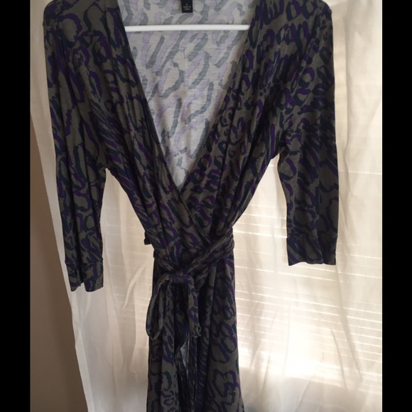 Banana republic wrap dress