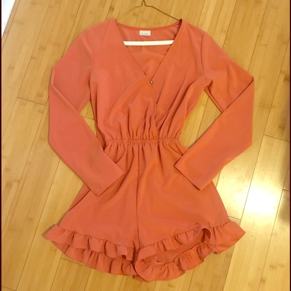 🐂🤘Orange Romper