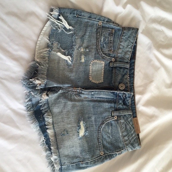 American eagle denim shorts