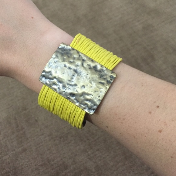 Yellow and gold bracelet