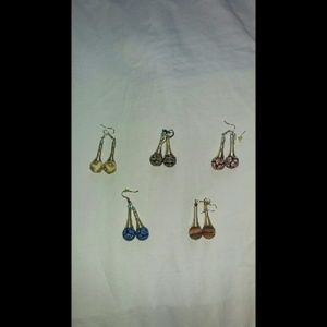 Dangling earrings