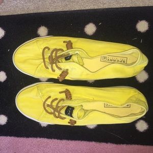 Yellow Sperrys