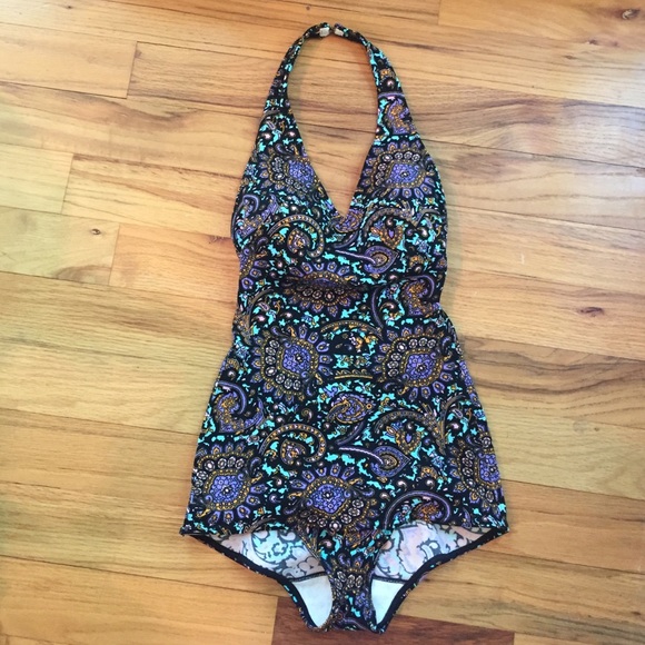 AMAZING true vintage pinup swimsuit 1950s