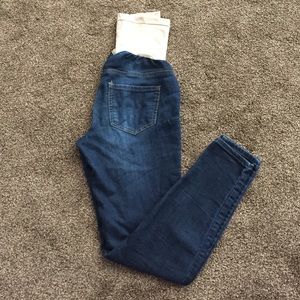 Motherhood Maternity, Indigo Blue skinny jeans