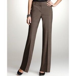 NWT Ann Taylor Signature Fit brown slacks