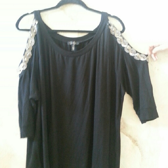 Sexy cold shoulder top.  Nwot
