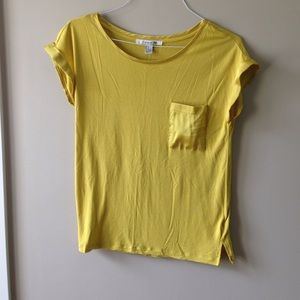FOREVER 21 yellow/green tee